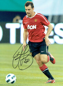 Darron Gibson - Manchester United - 12 x 8 Autographed Picture