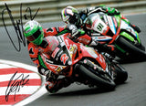 Leon Haslam & Glenn Irwin - British Superbikes 2018 - 16 x 12 Autographed Picture