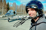 Guy Martin - Fighter Jet - 12 x 8 Autographed Picture