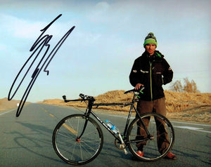 Guy Martin - Bicycle 2 - Our Guy in China - 10 x 8 Autographed Picture