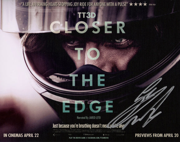 Guy Martin - Closer to the edge promo - TT 2011 - 16 x 12 Autographed Picture