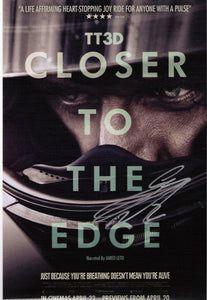 Guy Martin - Closer to the edge portrait promo - TT 2011 - 12 x 8 Autographed Picture