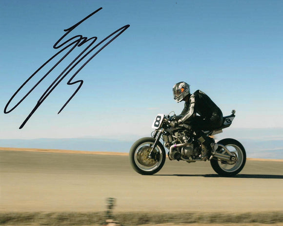 Guy Martin - Pikes Peak 5 - 2014 - 10 x 8 Autographed Picture