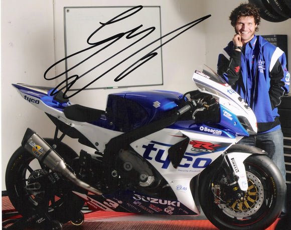 Guy Martin - Tyco Promo - TT 2012 - 10 x 8 Autographed Picture