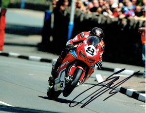 Guy Martin - St Ninians - TT 2017 - 10 x 8 Autographed Picture