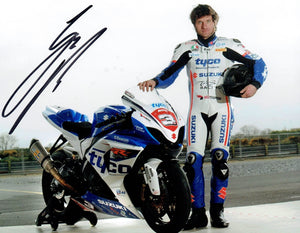 Guy Martin - Tyco Promo - TT 2013 - 10 x 8 Autographed Picture