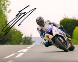Guy Martin - Signpost Corner - TT 2015 - 10 x 8 Autographed Picture
