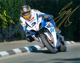 Guy Martin - Greeba Castle - TT 2012 - 10 x 8 Autographed Picture