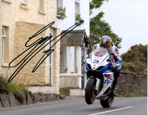 Guy Martin - Rhencullen - TT 2012 - 16 x 12 Autographed Picture