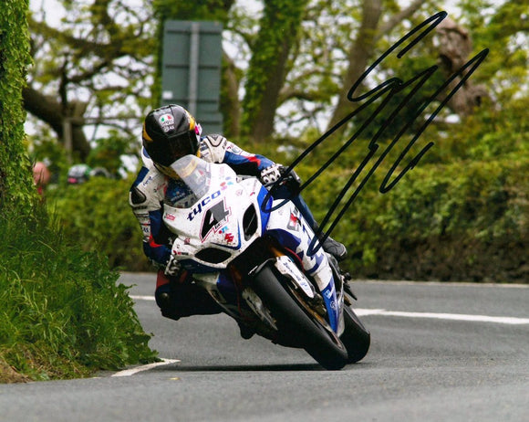Guy Martin - Ballaspur - TT 2013 - 10 x 8 Autographed Picture