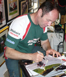 Ian Lougher & Conor Cummins - Creg Ny Baa - TT 2007 - 12 x 8 Autographed Picture