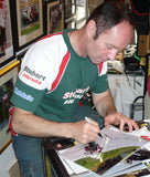 Conor Cummins & Ian Lougher - Creg Ny Baa - TT 2007 - 12 x 8 Autographed Picture