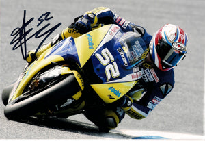 James Toseland - MotoGP 2008 - 18 x 12 Autographed Picture