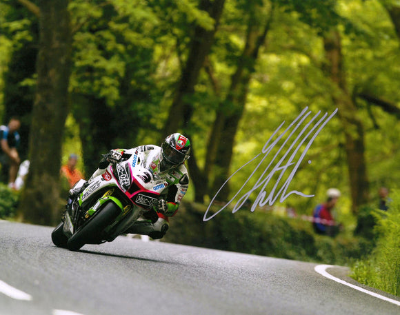 James Hillier - Union Mills - TT 2016 - 10 x 8 Autographed Picture