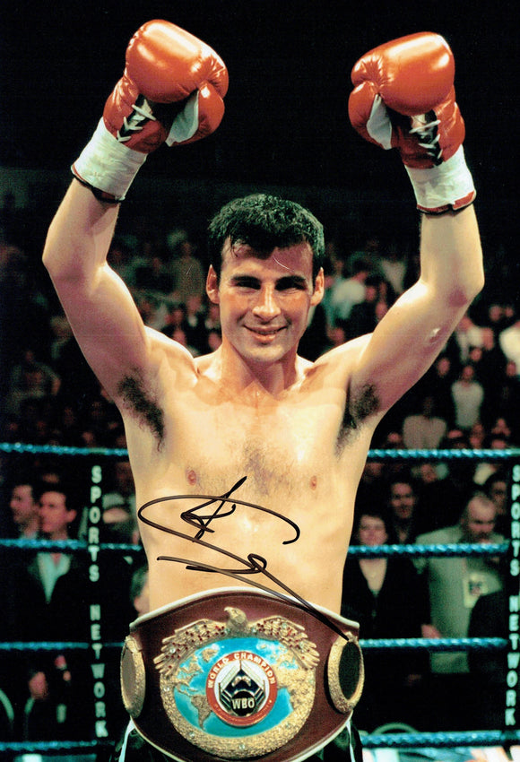 Joe Calzaghe - 12 x 8 Autographed Picture