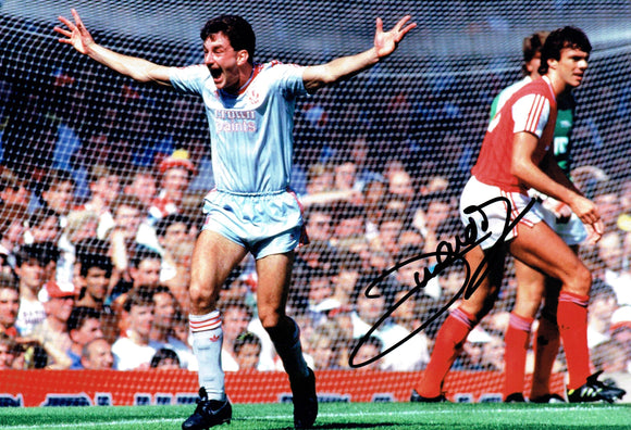 John Aldridge - Liverpool F.C. - 12 x 8 Autographed Picture