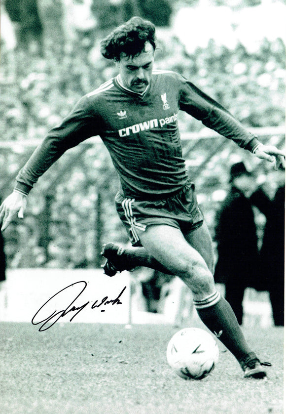 John Wark - Liverpool F.C. - 12 x 8 Autographed Picture