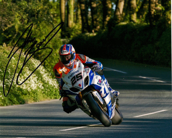 Josh Brookes - Ballaspur - TT 2013 - 10 x 8 Autographed Picture