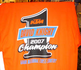 David Knight - World Enduro Champion - KTM Autographed T-Shirt