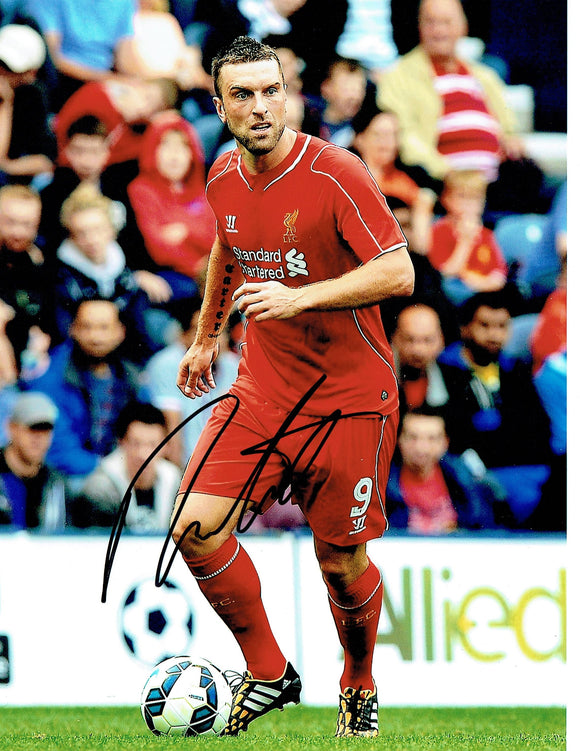 Rickie Lambert - Liverpool F.C. - 10 x 8 Autographed Picture