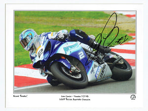 Leon Camier - British Superbikes - 16 x 12 Autographed Print