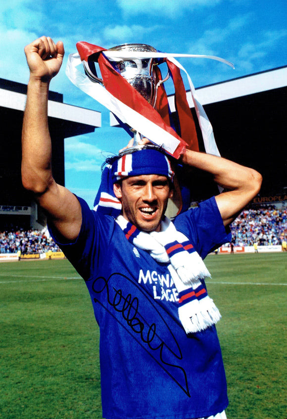Mark Hately - Rangers F.C. - 12 x 8 Autgraphed Picture
