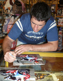 Martin Finnegan - Governors Bridge - TT 2007 - 10 x 8 Autographed Picture
