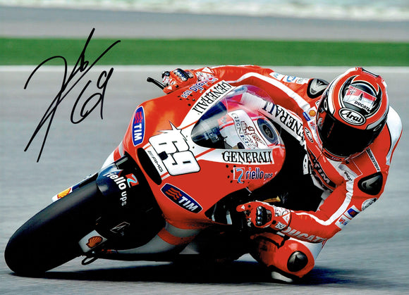 Nicky Hayden - Moto GP - 2006 Moto GP World Champion - 16 x 12 Autographed Picture