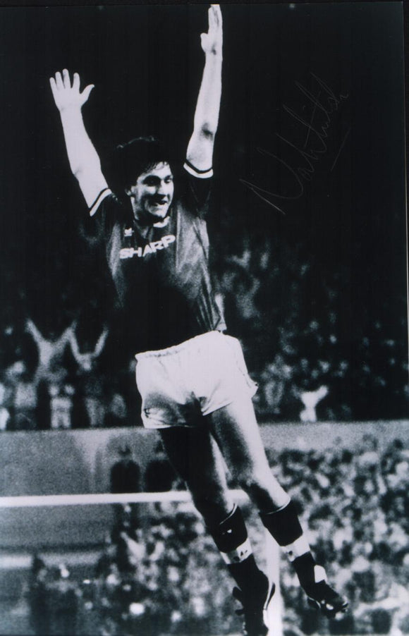 Norman Whiteside - Manchester United - 9 x 6  Autographed Picture