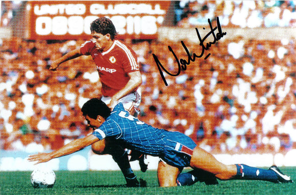 Norman Whiteside - Manchester United - 9 x 6  Autographed Picture