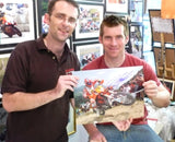 David Knight - World Enduro Champion - KTM 2 - 16 x 12 Autographed Picture
