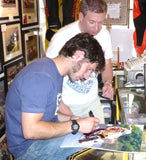 Guy Martin - Sulby Bridge - TT 2008 - 16 x 12 Autographed Picture