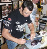 Cameron Donald & Bruce Anstey - Bedstead - TT 2008 - 16 x 12 Autographed Picture