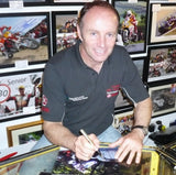 Ian Lougher - Ballaugh Bridge - TT 2008 - 16 x 12 Autographed Picture