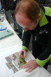 Ian Lougher & Keith Amor - Creg Ny Baa - TT 2010 - 10 x 8 Autographed Picture
