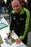 Keith Amor & Ian Lougher - Creg Ny Baa - TT 2010 - 16 x12 Autographed Picture
