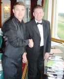 Stephen Hendry M.B.E. & Jimmy White M.B.E. - 16 x 12 Autographed Picture