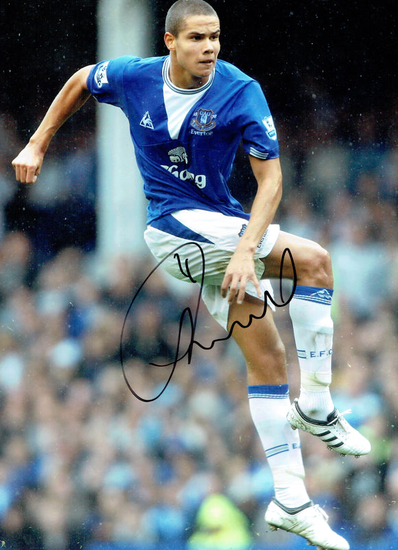 Jack Rodwell - Everton F.C.  - 16 x 12 Autographed Picture