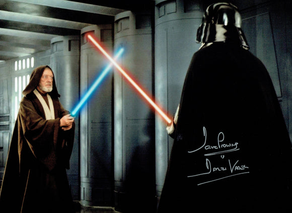 Dave Prowse - Darth Vader - Star Wars - 18 x 12 Autographed Picture