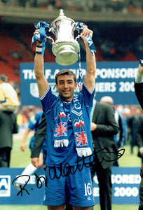 Roberto Di Matteo - Chelsea - 12 x 8 Autographed Picture