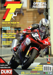 Ian Simpson signed 2005 Isle of Man TT Programme
