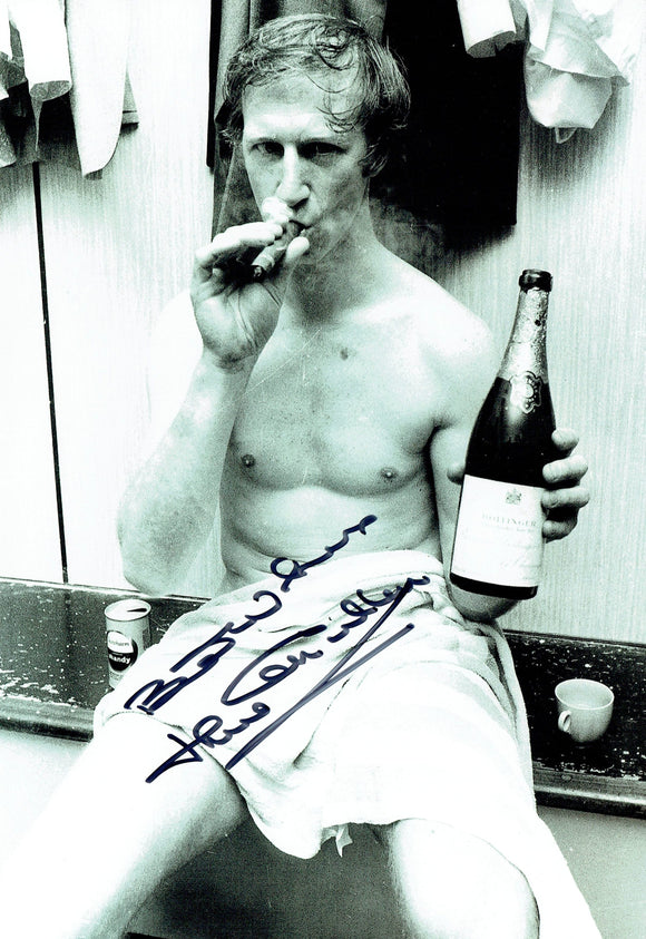 Jack Charlton - Leeds F.C. - 12 x 8 Autographed Picture