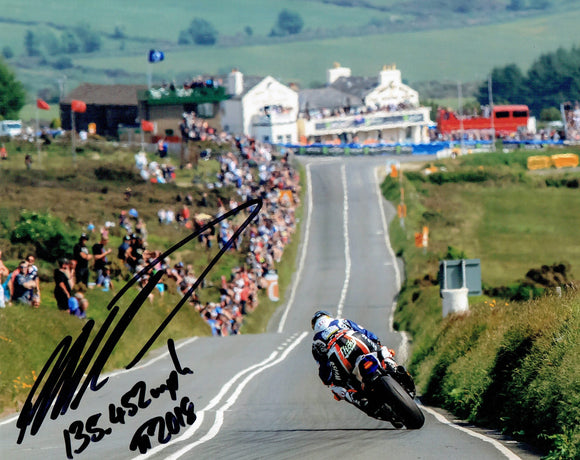 Peter Hickman - Kates Cottage - TT 2018 - 10 x 8 Autographed Picture