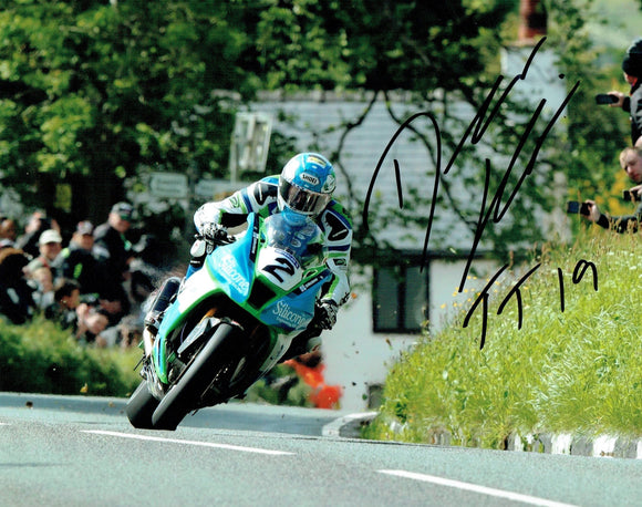 Dean Harrison - Barregarrow - TT 2019 - 10 x 8 Autographed Picture