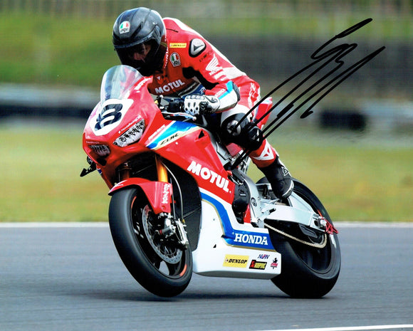 Guy Martin - Testing - TT 2017 - 10 x 8 Autographed Picture