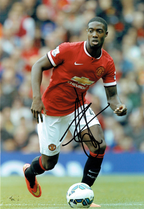 Tyler Blackett - Manchester United - 12 x 8 Autographed Picture