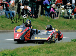 Dave Molyneux - Bungalow - TT 2005 - 16 x 12 Autographed Picture