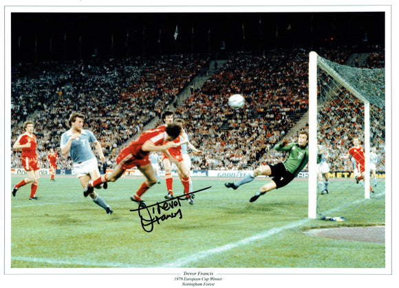 Trevor Francis - Nottinghamp Forest F.C. - European Cup Final - 16 x 12 Autographed Picture