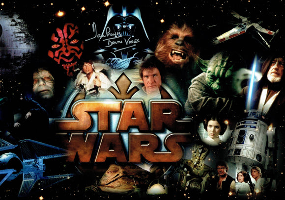 Dave Prowse - Darth Vader - Star Wars - 18 x 12 Autographed Picture