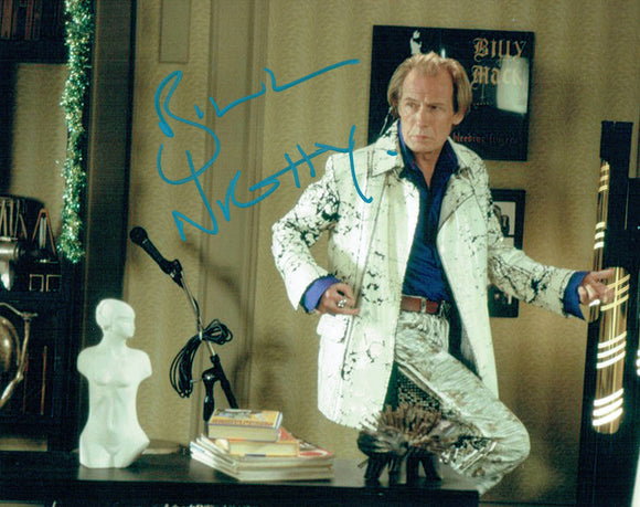 Bill Nighy - Love Actually - 10 x 8 Autographed Picture